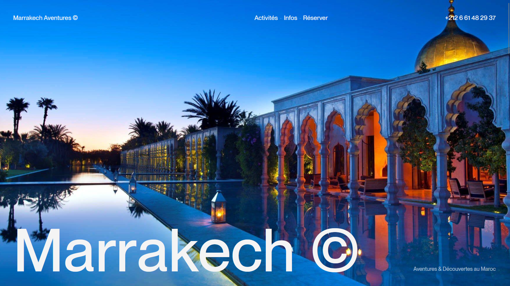 Site web Marrakech